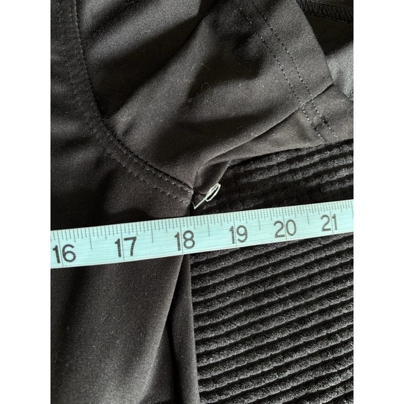 Russell Training Fit Mens Hooded Short Sleeve Active Top Black Size S 34-36 Zip - Picture 6 of 7